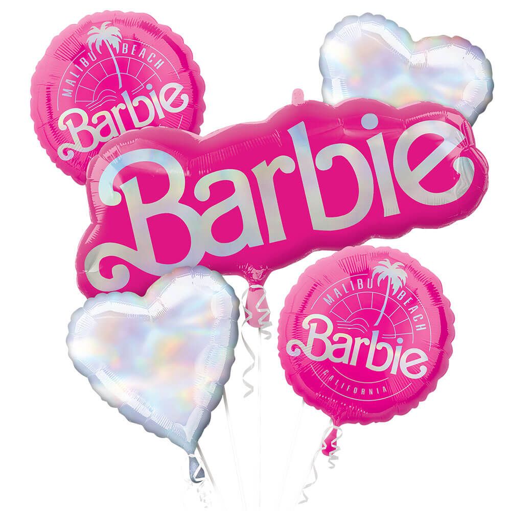 Anagram Barbie Balloon Bouquet